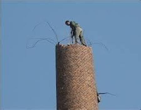 安徽煙囪拆除施工安全步驟解析如下