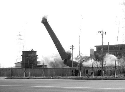 黑龍江煙囪人工定向爆破拆除的方法有哪些？
