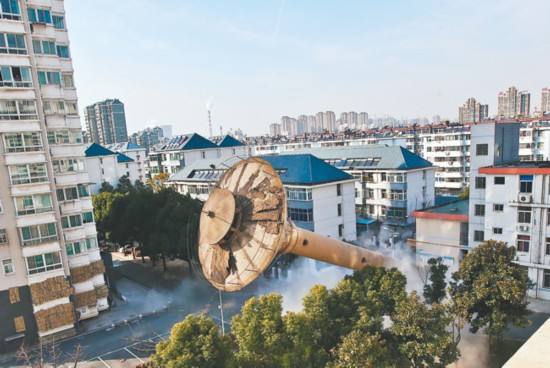 吉林水塔拆除工程施工特點