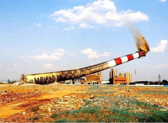 黑龍江煙囪爆破拆除本地價格