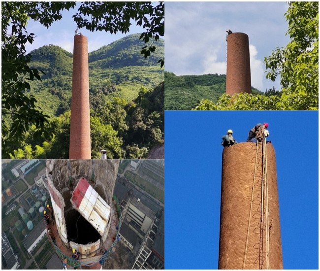 磚煙囪拆除與水泥煙囪拆除技術(shù)的區(qū)別