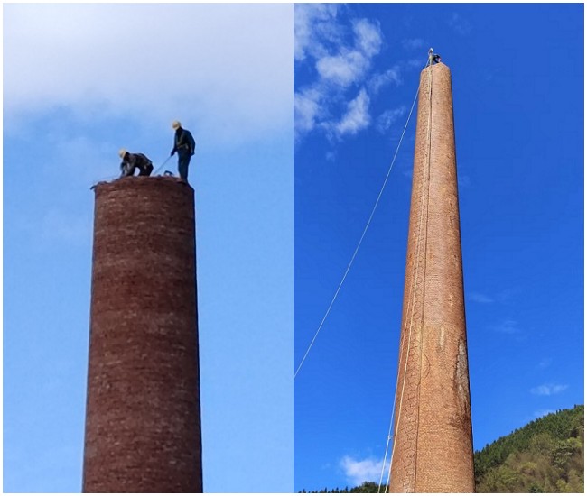 沙河煙囪拆除公司 煙囪的拆除方法有一下幾種[技術(shù)資訊]