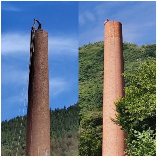 福建煙囪拆除公司：專業(yè)技術(shù)，實力見證，案例分享