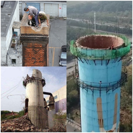 福建拆除煙囪公司：技術(shù)雄厚，施工案例豐富