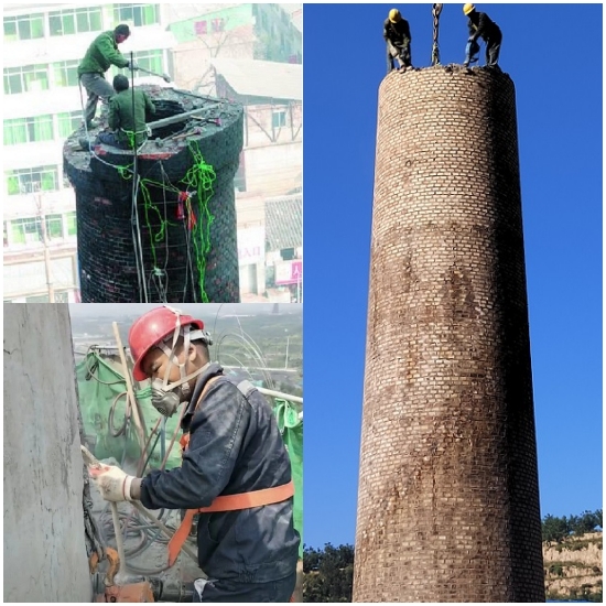 煙囪拆除公司：確保整個(gè)拆除過(guò)程既安全又高效